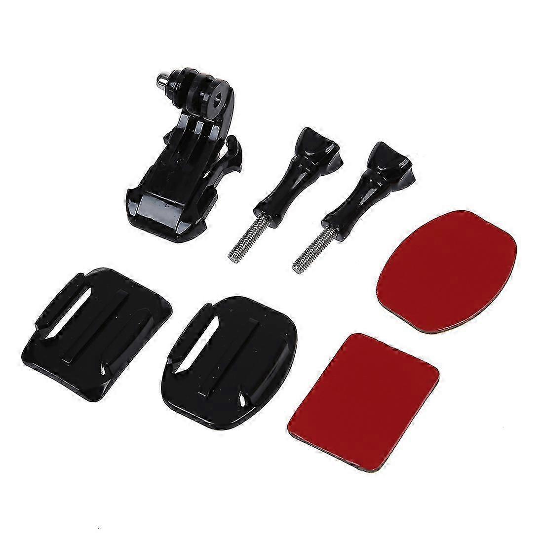 Helmet Front Mount Kit Adjustment Curved Adhesive compatible Hero 1/2/3