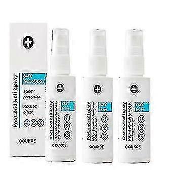 3pcs Pé e Unha Spary, Natural e Powerfu