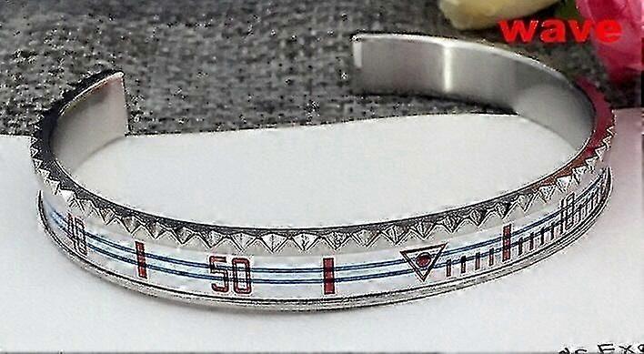 stål speedometer armbånd - bangles - rustfritt stål bangles - mansjett bangle