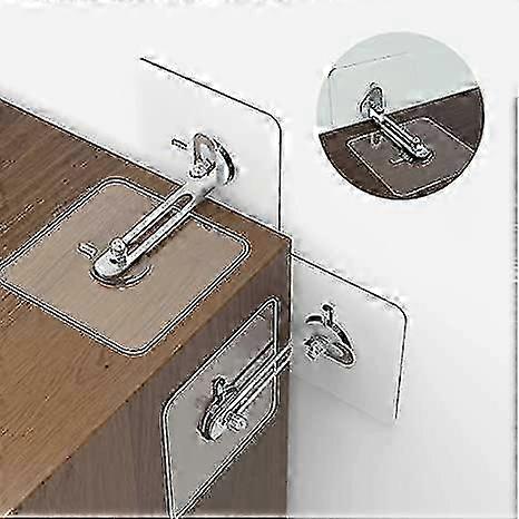 Wabjtam家具アンカー壁アンカー、アンチチップ家具アンカードリルなし、赤ちゃんの校正用接着剤家具壁アンカー -