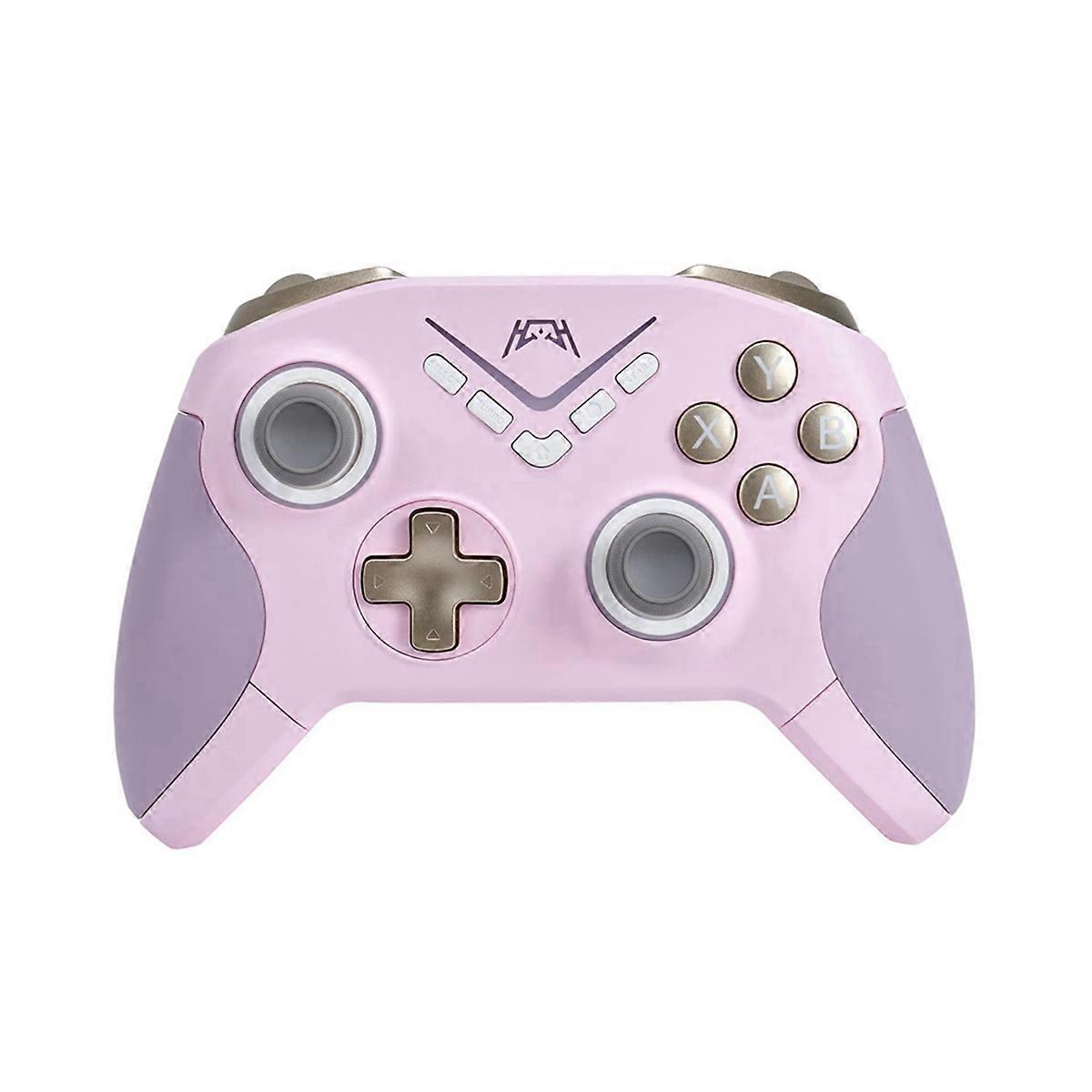 Gamepad Wireless Gaming Controller with Colorful RGB Light Hall Linear Trigger Bluetooth Controller for Switch,PC,F