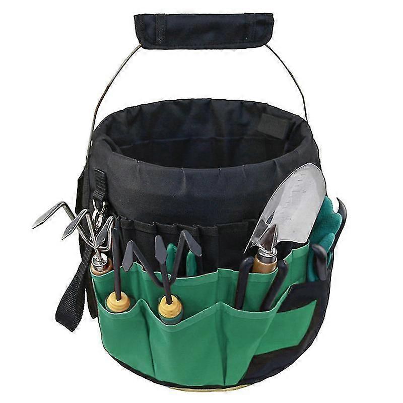 Bucket Tool Organizer - Liner Insert For Construction, Garden, Carpenter Red Green