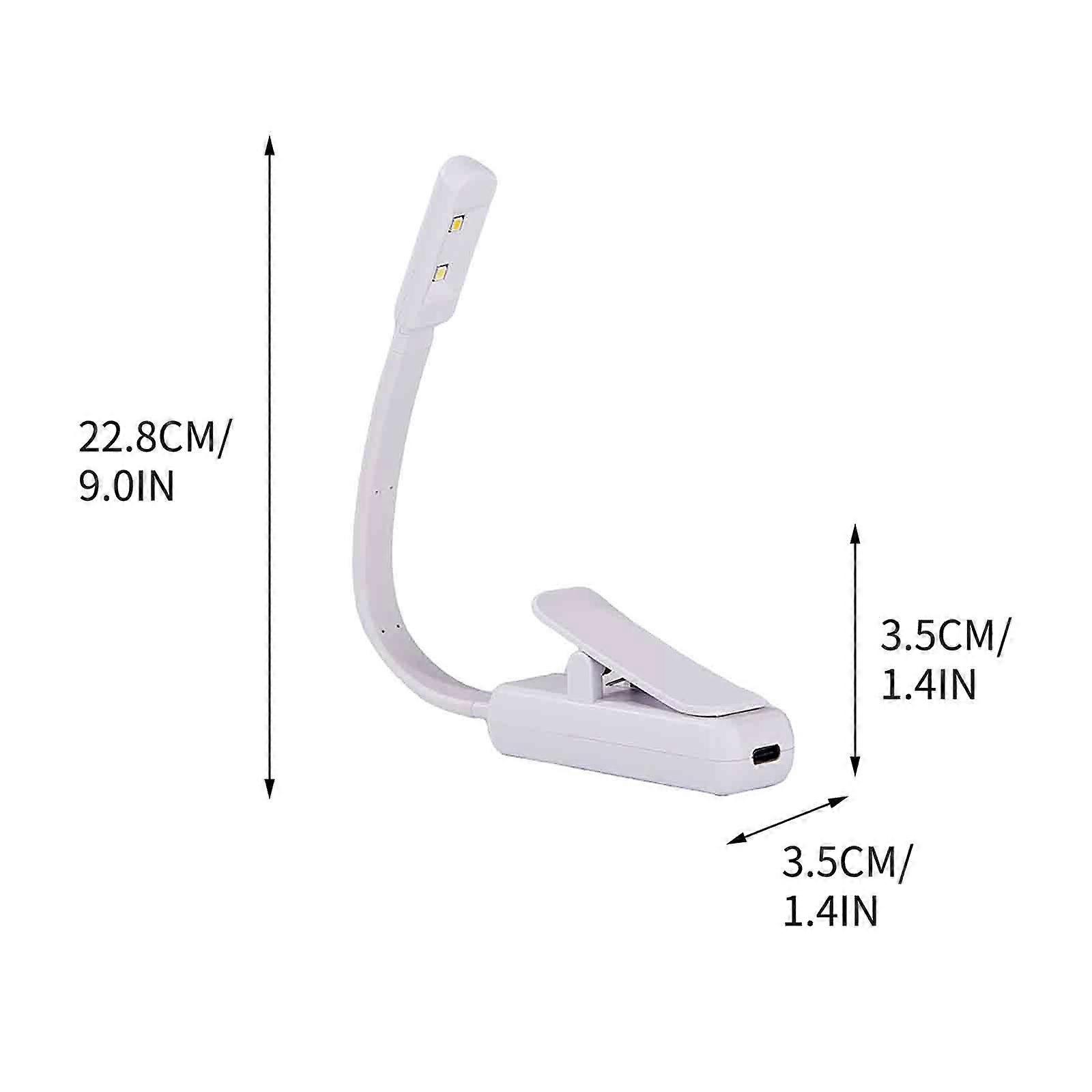Rechargeable Book Reading Light Led Book Light Can Read In Bed Eye Protection Usb Reading Light
