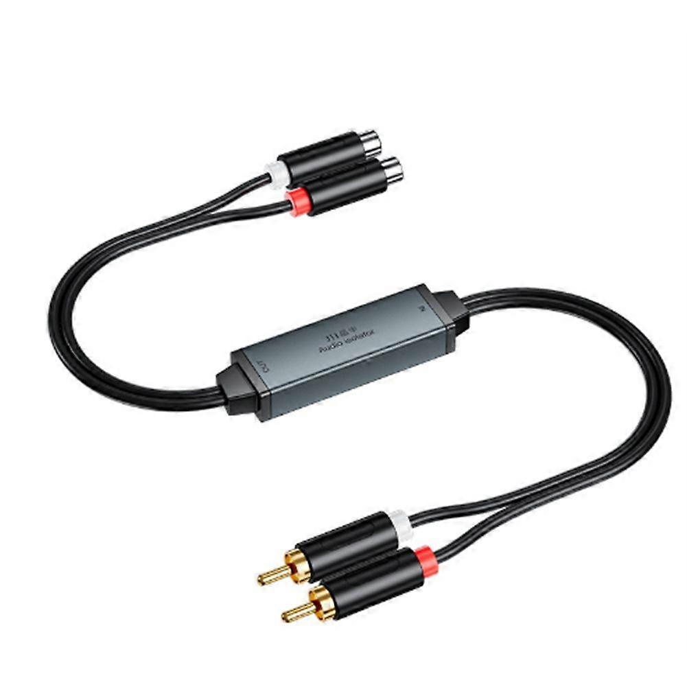 AV100C for Audio Isolator Common Ground Noise Filter 3.5mm Anti-Interference Noise Canceller Car Au