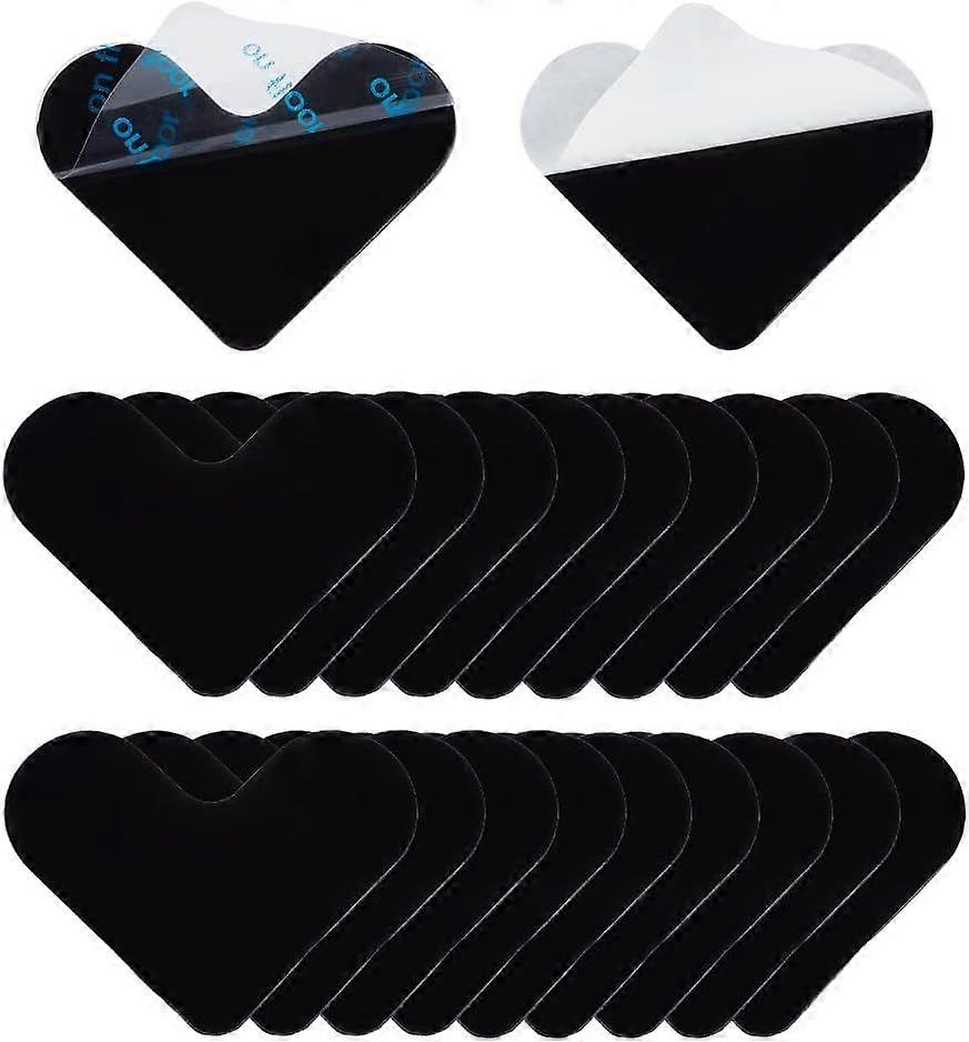 20 Pcs Rug Gripper Adhesive Non-Slip Carpet Fixing Floor Stickers for Hardwood Floors and Tiles Carpet Tape Corner Side Gripper Reusable Rug Pad for M