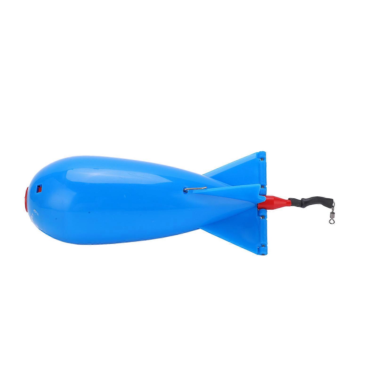 Bait Thrower Carp Feeder Large Bomb Float Lure Bait Holder Fishing Feeder Nesting ToolBlue