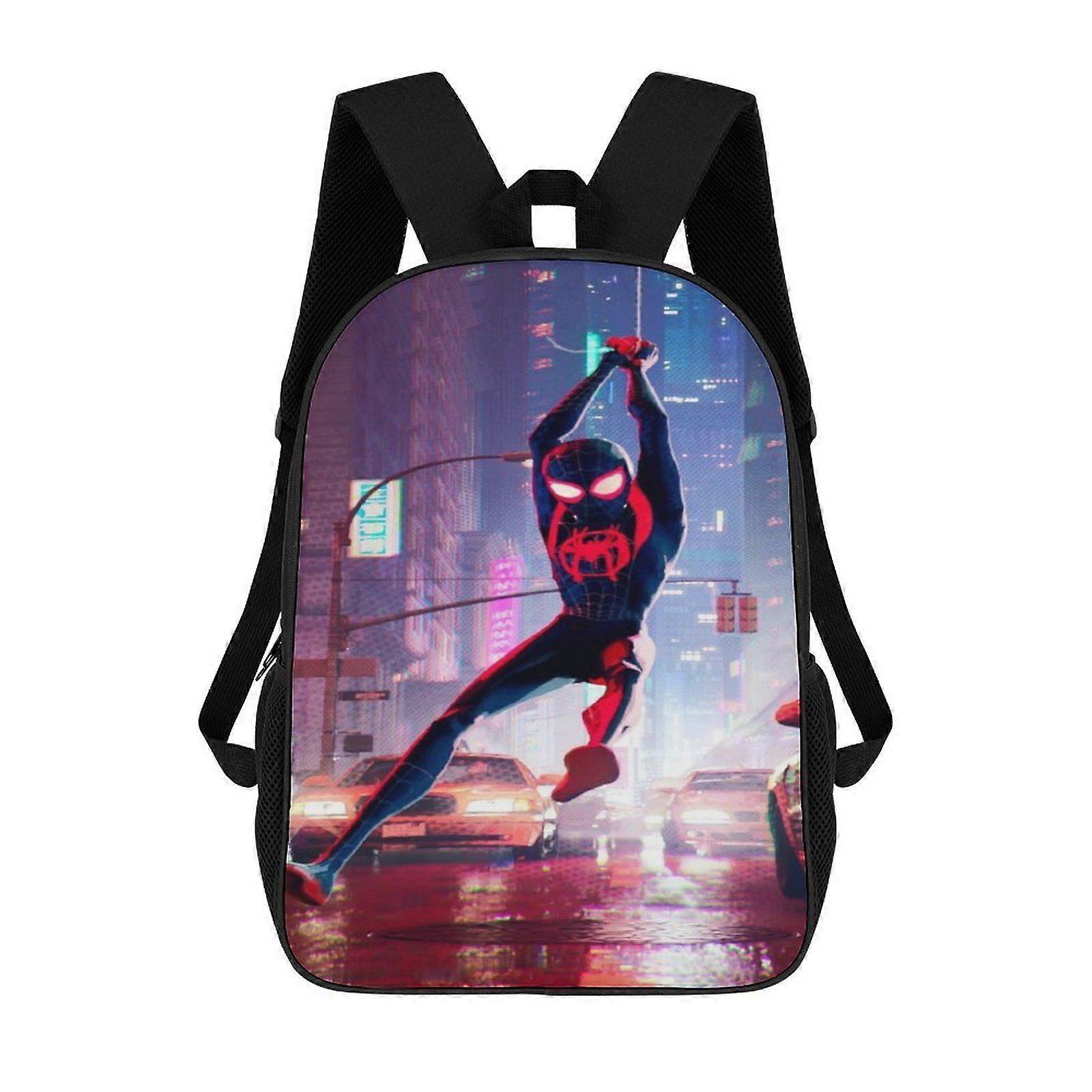 i2301 Miles Morales Backpack Shoulders DaypackBag Work Travel Classic Unisex Backpack kli2301
