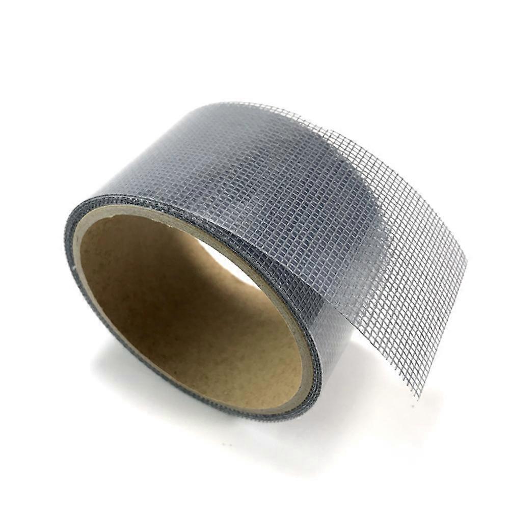 2M Door Window Screen Repair Tape 5cm Width Super Strong Adhesive Waterproof Fiberglass Instantly Covering Mesh Hole Tears Tape