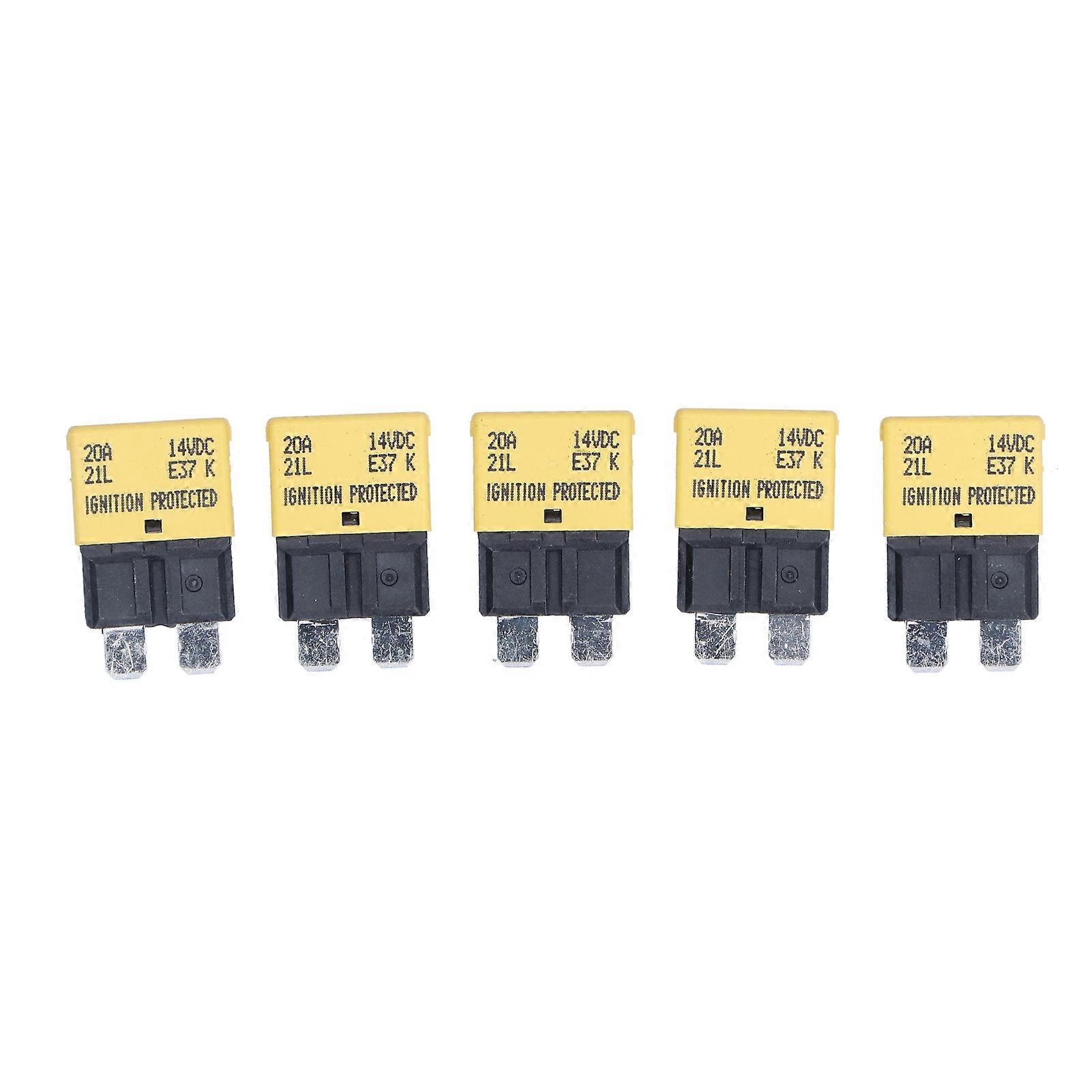 Auto Reset Fuse Breaker for Boat Marine RV Battery Protection