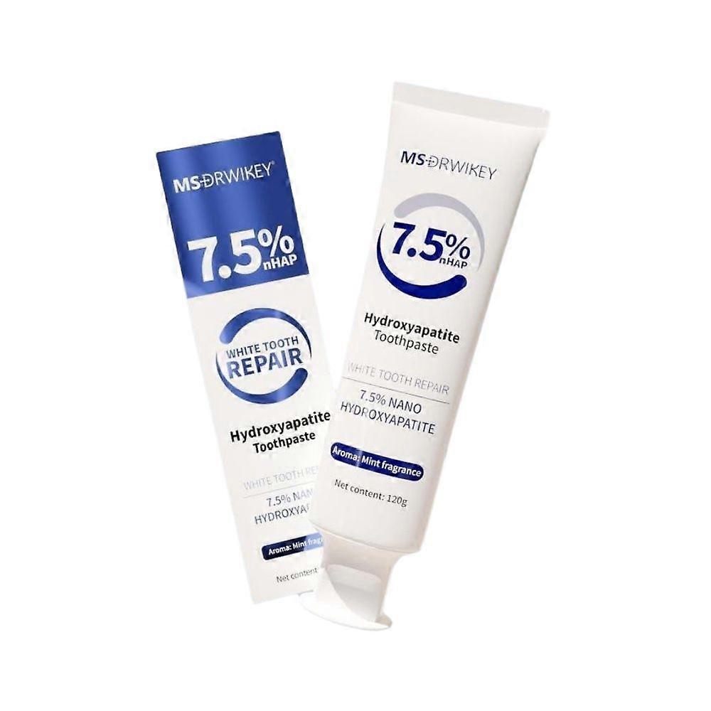 7.5% Hydroxyapatite Toothpaste for Enamel Protection Fresh Breath