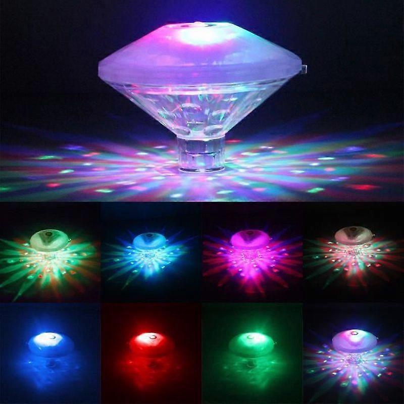 CHANGM Floating Underwater Lamp RGB LED Disco Lighting Glow Show Swimming Pool Jacuzzi Spa Decorated Light Lamp