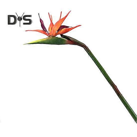 Artificial Flower Lifelike Bird of Paradise Realistic Non fading And Low Maintenance Home Decoration