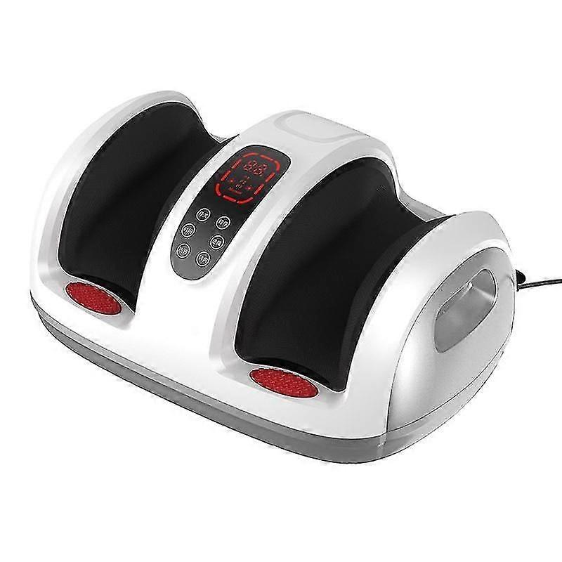 Automatic foot therapy machine multifunctional foot massager hot compress roller scraping