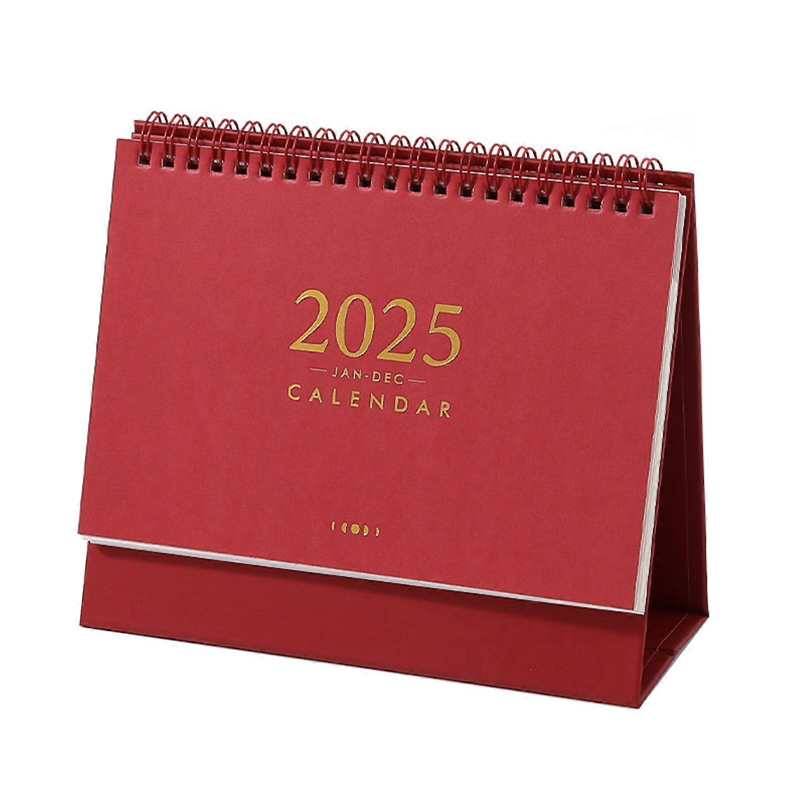 2025 Office Desk Calendar 16 Month Referances from 09/2024 to 12/2025, Standing Desk Calendar Planner for Office School