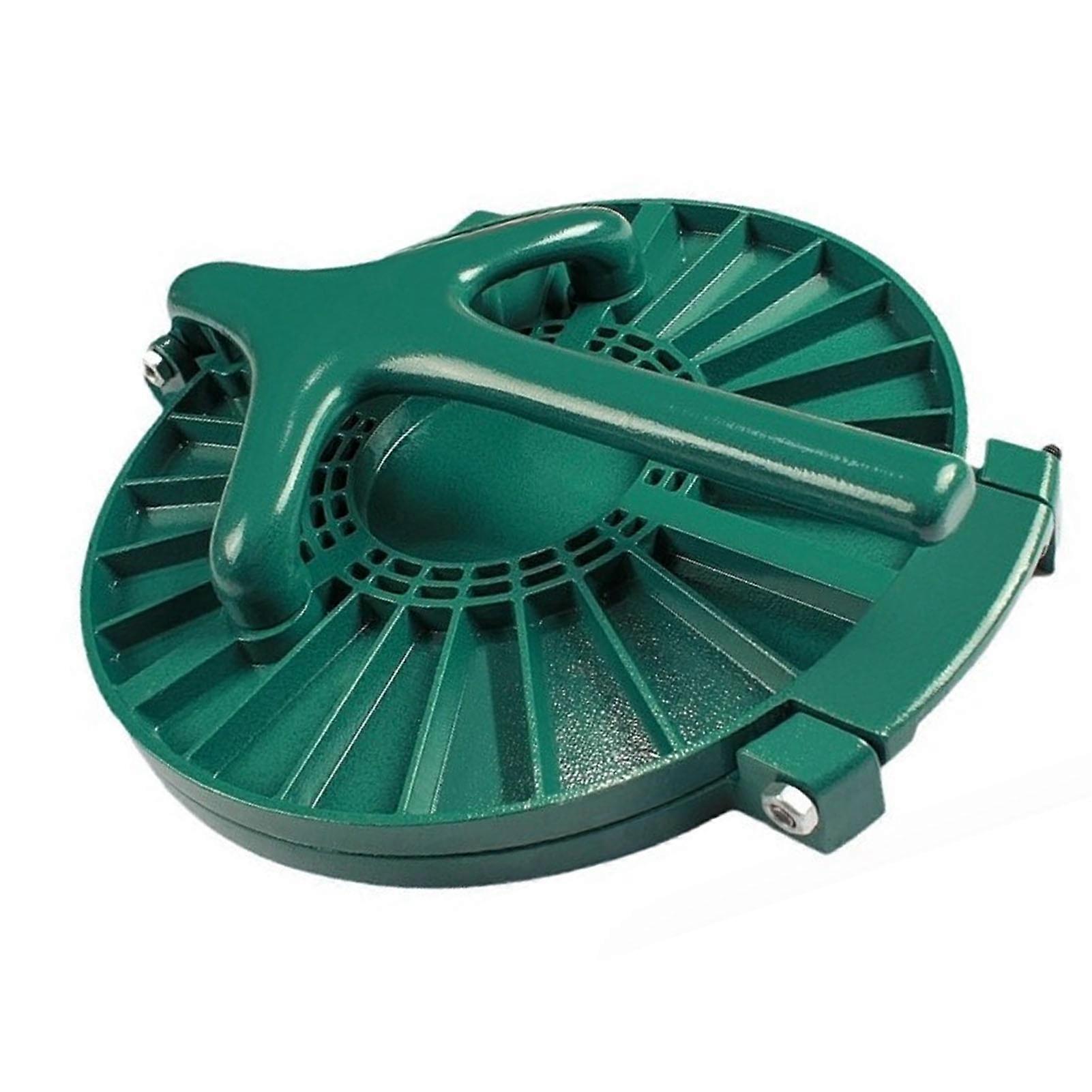 Tortilla Press with Ergonomic Rounded Edge Handle Time Labor Saving Multifunctional Aluminium Alloy Tortilla Maker for Dough Dumpling Skin 