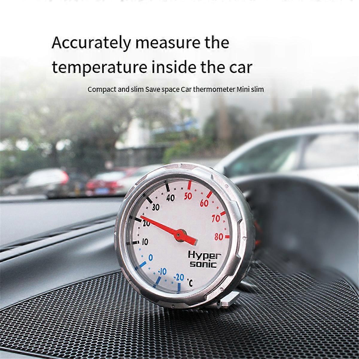  Car Mounted Tooth Shaped Thermometer