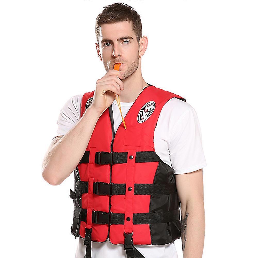 Life jacket for fishing, water sports, flotation vest for adults and children