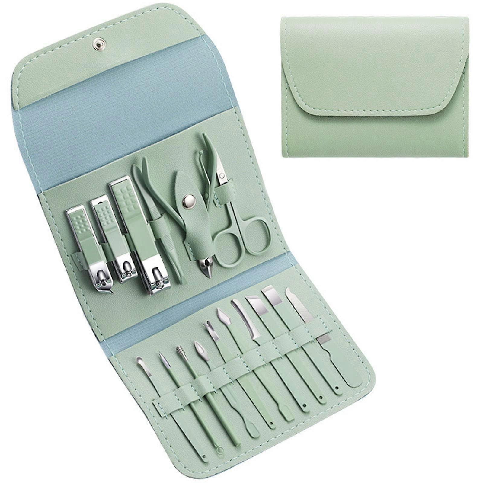 16 Pieces Professional Manicure Set Care Nail Tools Pedicure Set