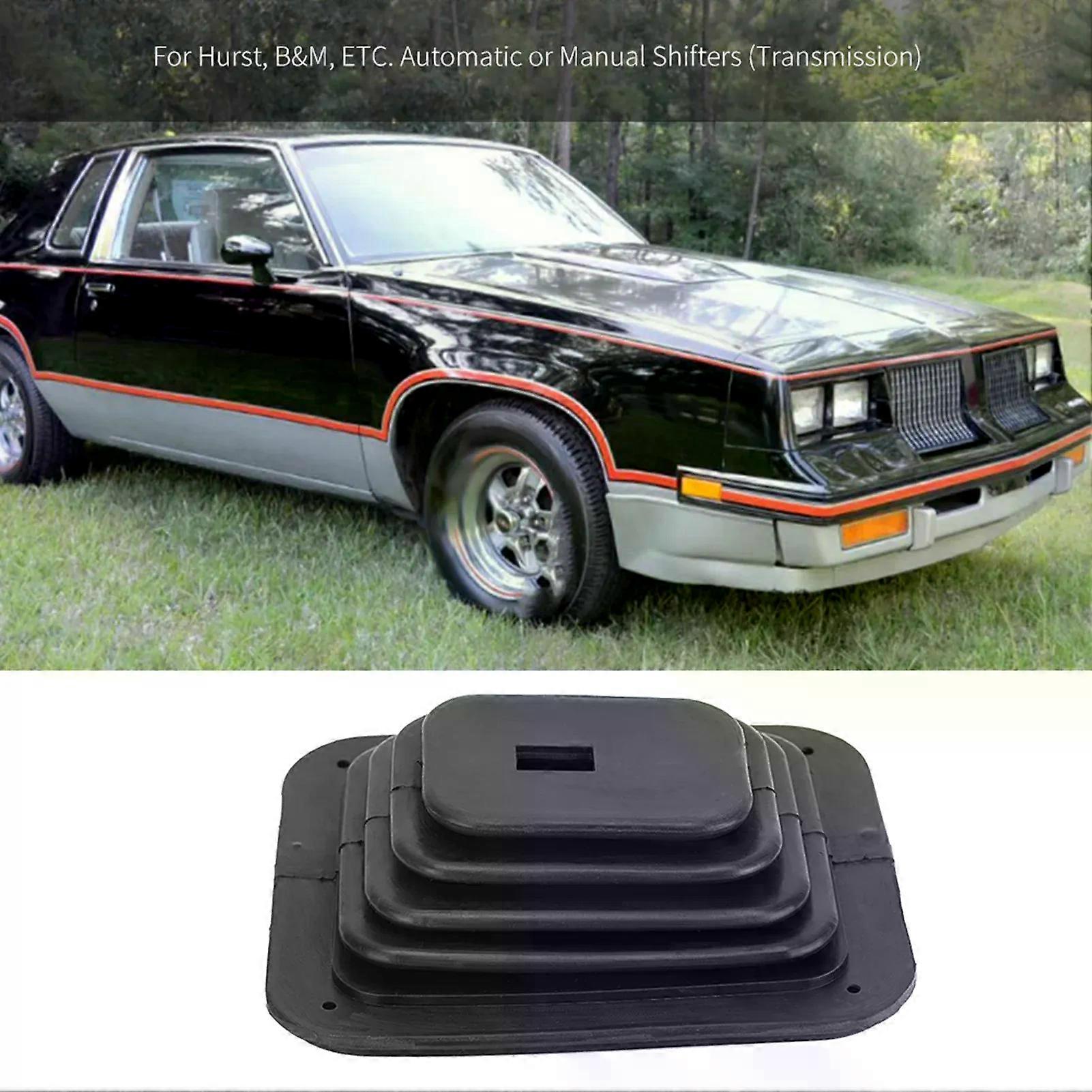 Rubber Car Gear Shift Dust Cover Shifter Boot Replacement For GM350