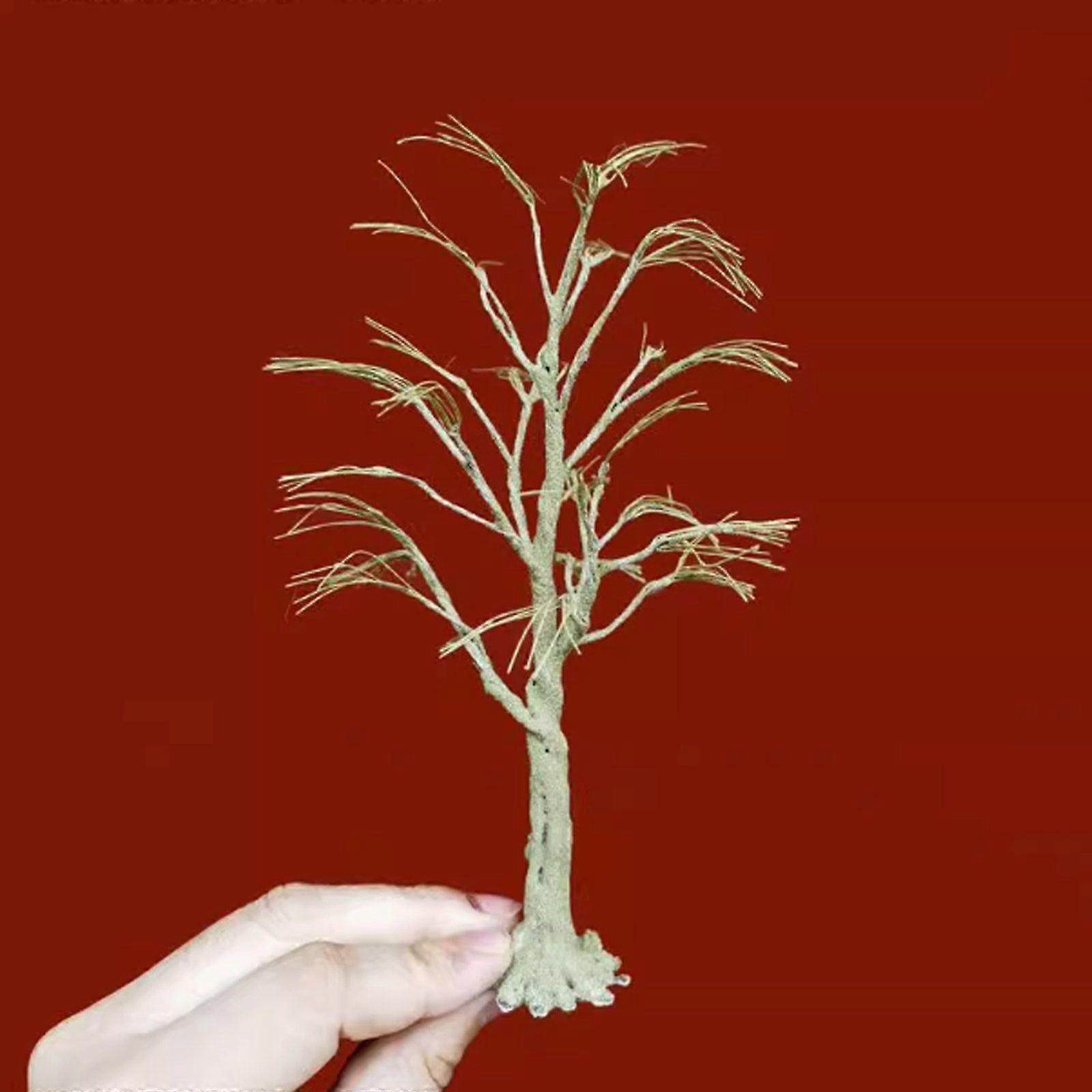 HO/OO Scale 10-15cm dead tree branches wire DIY Trees Miniatures Garden Z0Qq