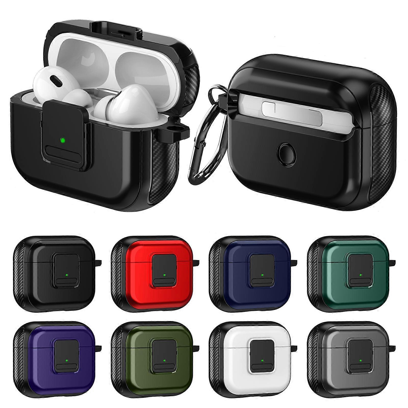 TPU + PC Wireless Earphones Case with Magnetic Switch