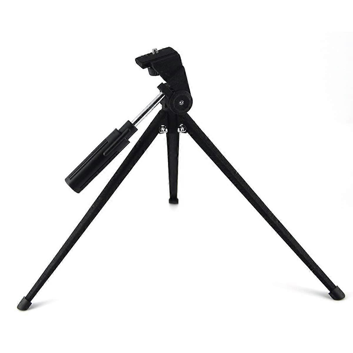 Portable Aluminum Table Top Tripod for Astronomical Telescope Adapter Mount, Lightweight Telescopic Stand, Adjustable Height