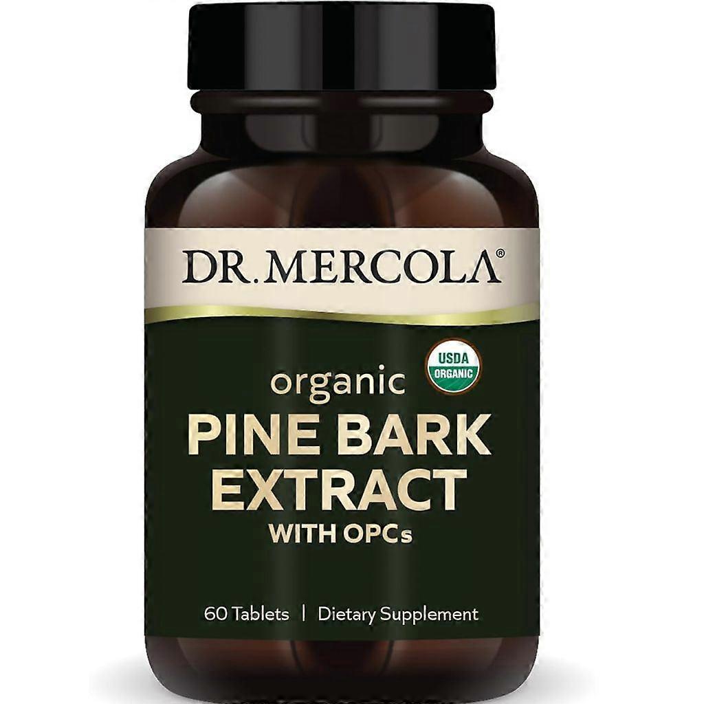 Dr. Mercola Organic Pine Bark Extract with OPCs Tablets 60
