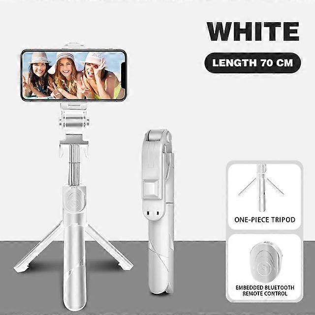 Extendable Tripod For Mobile Phone Wireless Bluetooth Selfie Stick With Fill Light Remote Control For Xiaomi iPhone Palo Selfie