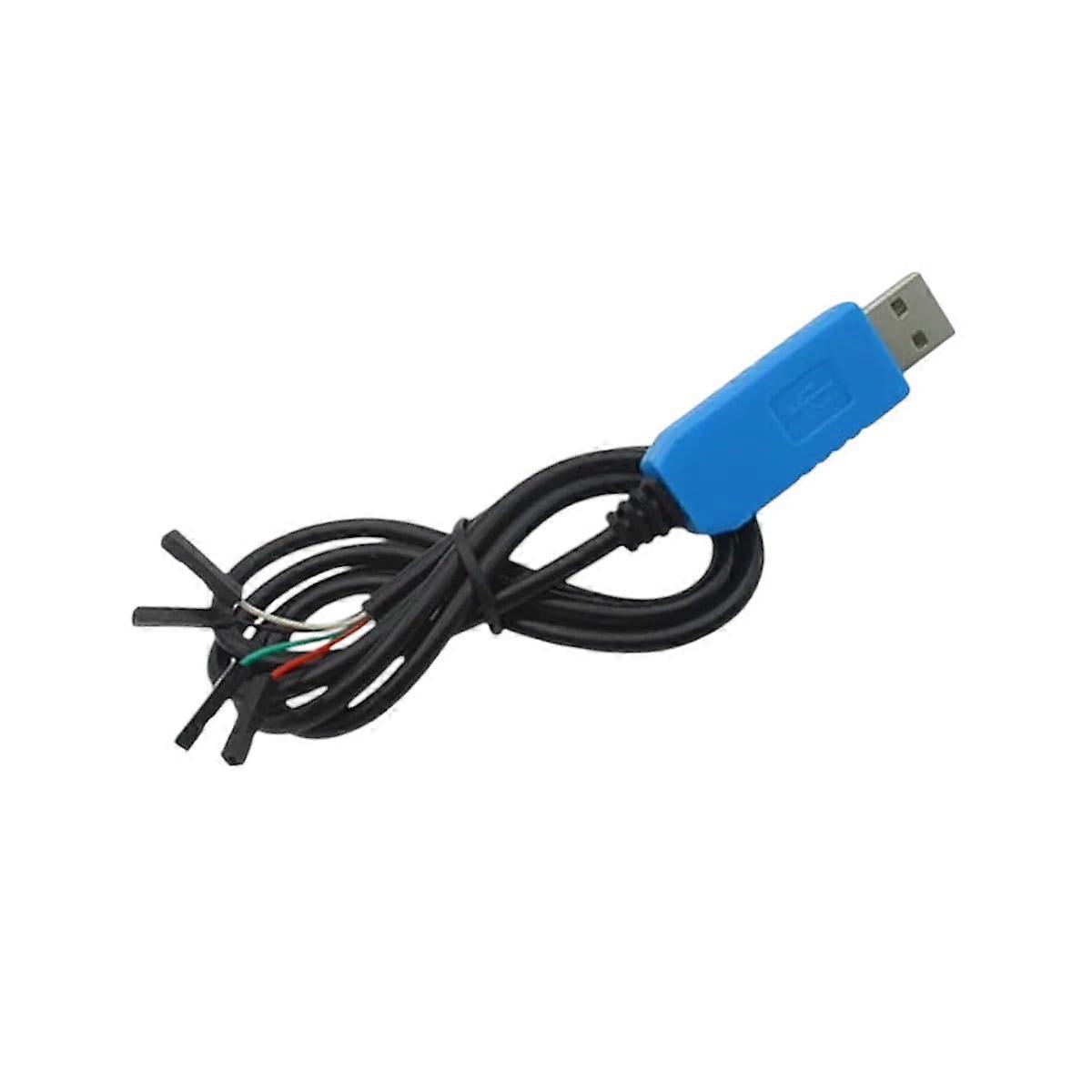 FT232 USB To TTL Serial Cable FTDI FT232RL, Blue Color, USB A To TTL, Model FT232RL, FTDI Chipset, Stable Performance