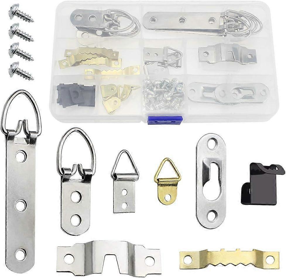 Metal Photo Frame Kit 8 Frames Type Frame with View Frames Heavy Duty Frames Wall Painting Decoration