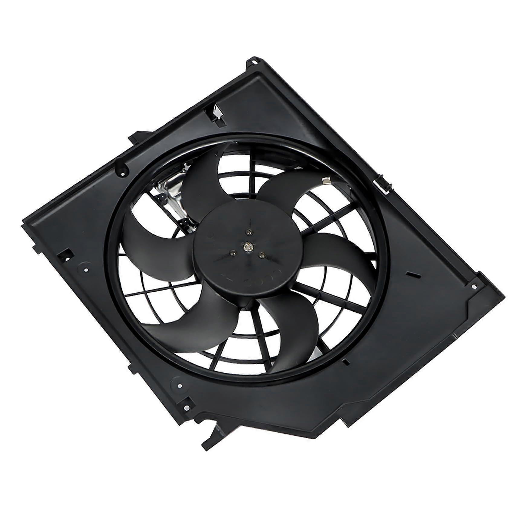Radiator Cooling Fan Set Replacement for BMW E46 325i 328i 330i 19992005 17117561757 17117525508 A0142A0001