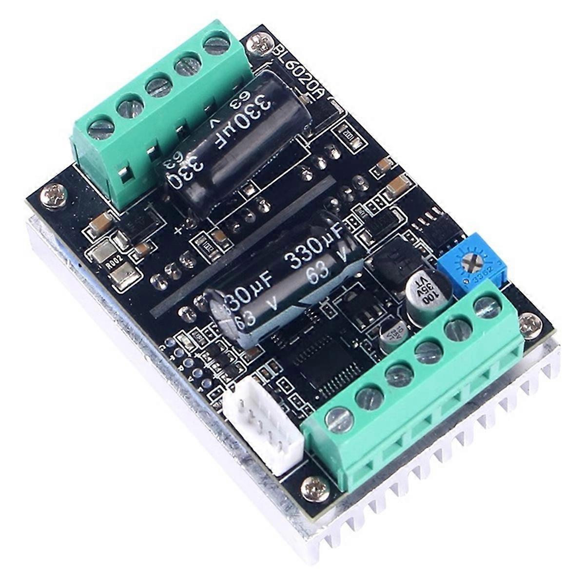 BLDC Motor Driver 500W High Power 6-60V 20A Hall Brushless Motor Speed Control Board PWM Three-Phase Motor Drive Module