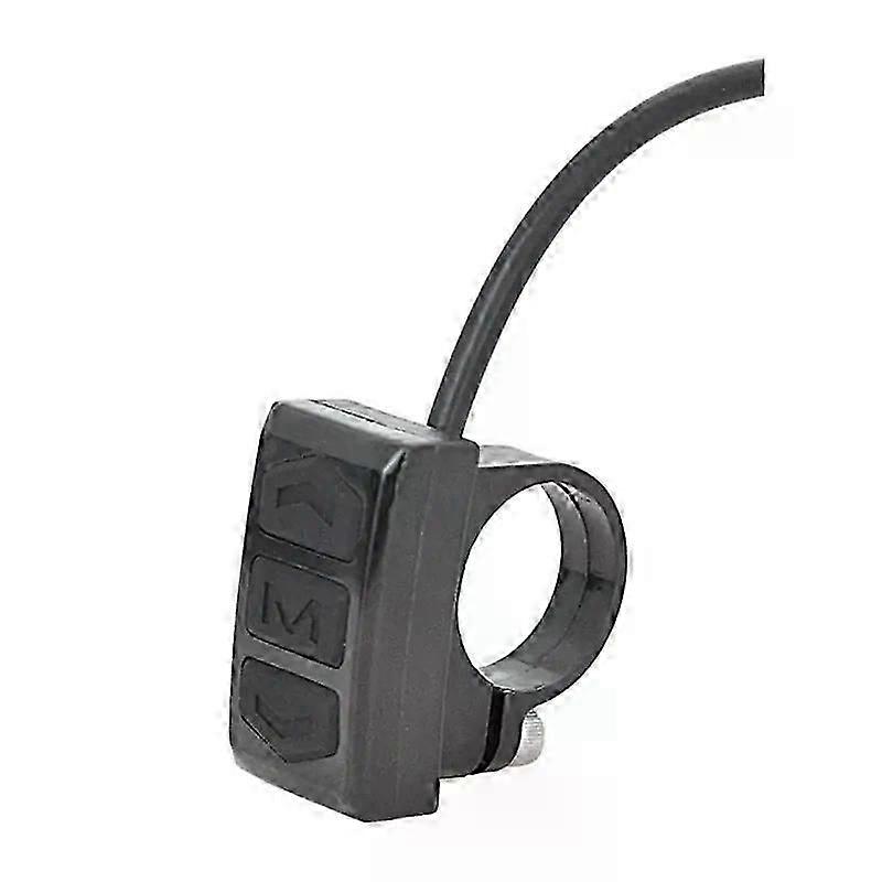 Electric Bicycle Switch Control Button Handlebar Mount Split Meter Switches Button For LCD Meter E-Bike Accessories