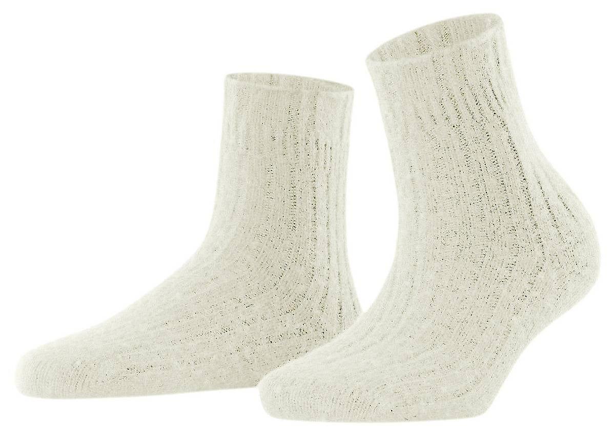 Falke Rib Bed Socks - Off-White