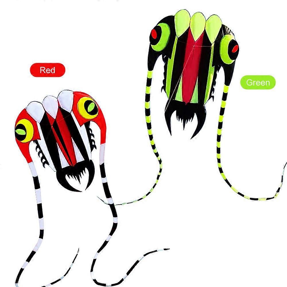 3D Kite for Kids and Adults Huge Frameless Soft Parafoil Giant Kite with 30m String for Beach Park Family Trip Outdoor Games