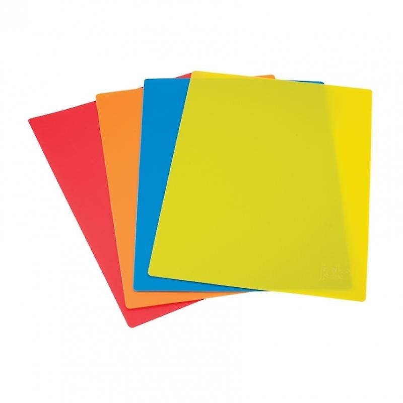 Skärbräda 4-pack 32x25cm Flexibla 