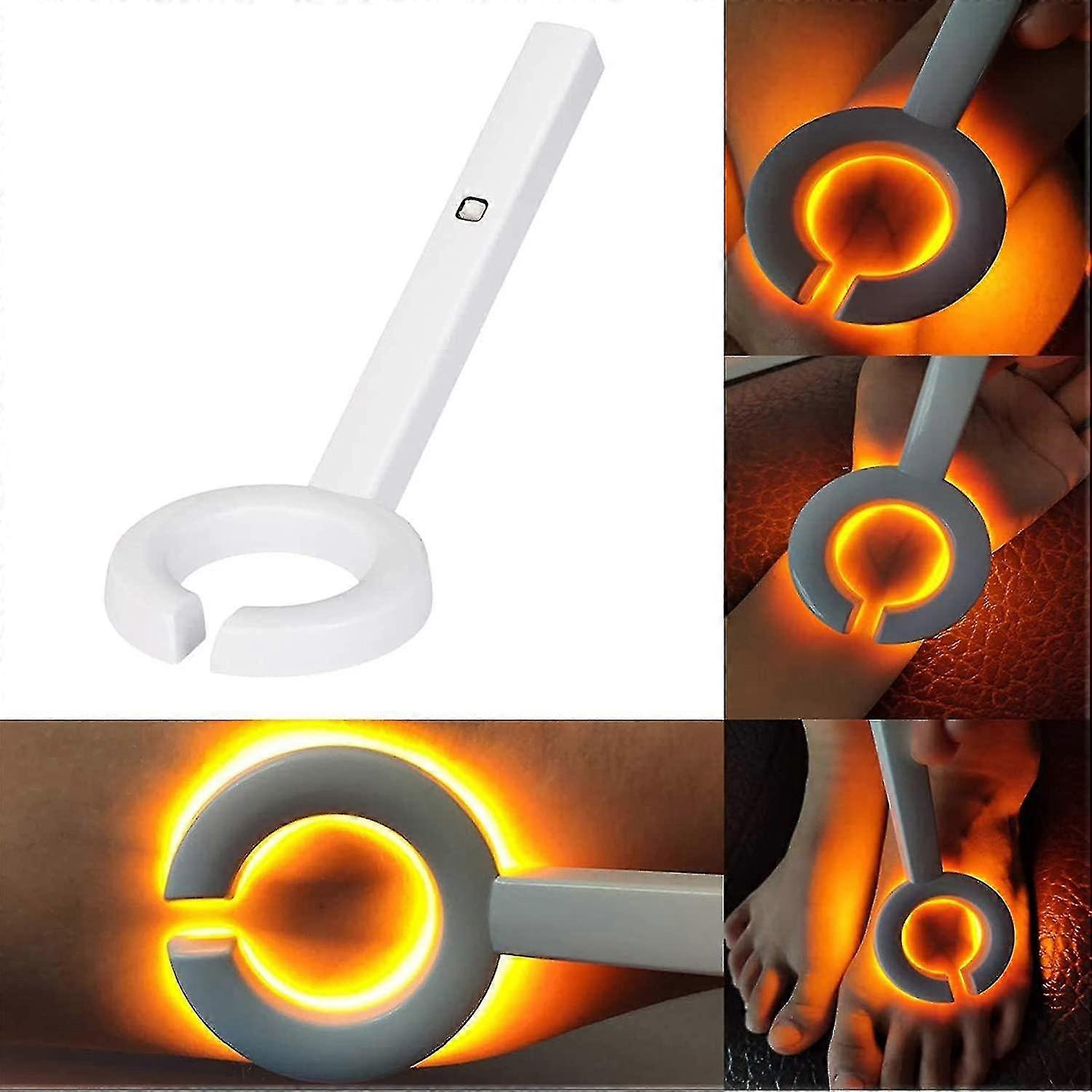 Vein Viewer Transilluminator, Display Lights Imaging Vein Finder, Handheld Vein Locator with Connect Power Cable Finder USB Infrared Vein