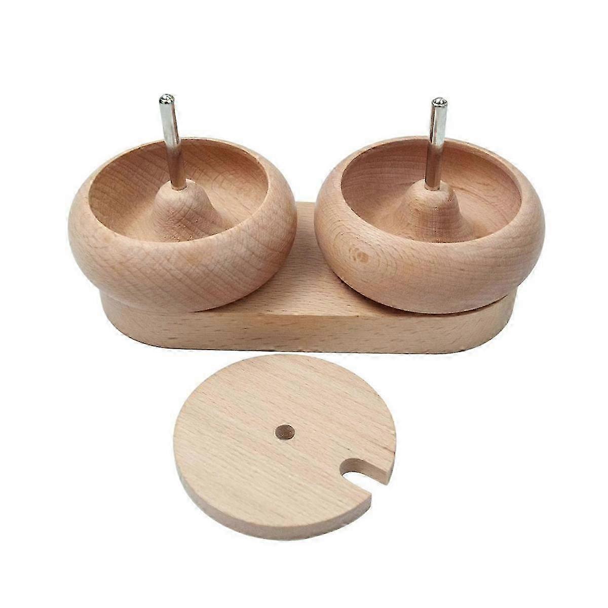 Bead Spinner for Jewelry Making Double Bowl Bead Threading Machine Spinner Beading Bowls Needles Ki