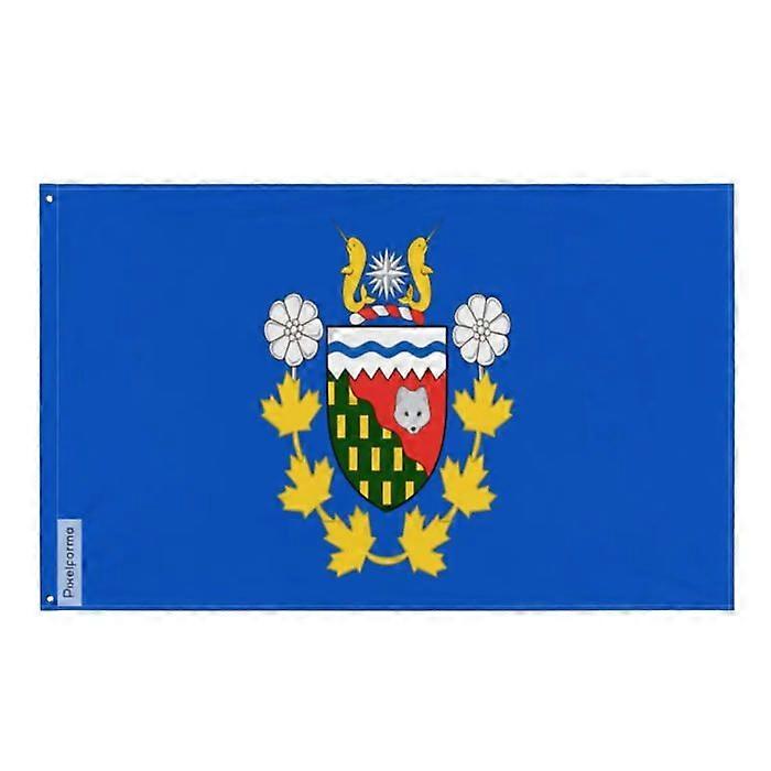 Northwest Territories Commissioner Flag Canada – 90 x 150 cm – Polyester – Iron Eyelets – Durable
