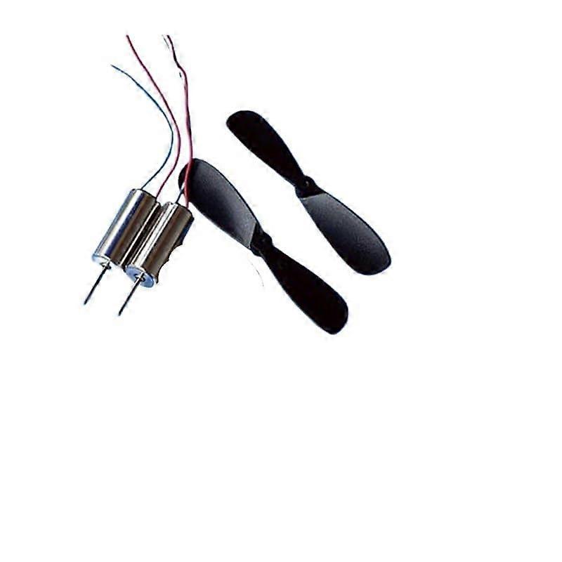 2pcs 7x16.4mm Coreless electronic starter DC 4.2V 54000RPM  Speed with Propellers
