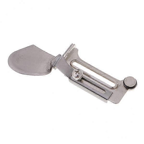 2xSilver Iron Sewing Machine Single Fold Tape Binder Binding Attachment Size 2