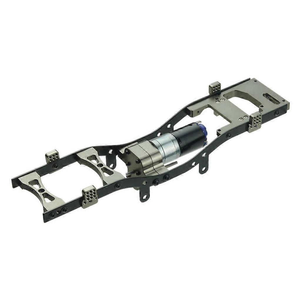 Motor de Chassi de Metal com Base entre Eixos 370 Adequado para WPL C14 C24 Escala 1:16 RC