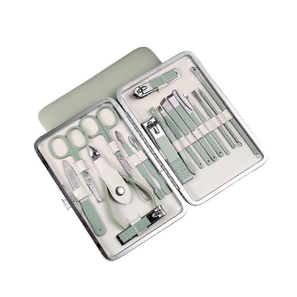 MultiFunction Stainless Steel Grooming Kit with Luxurious Travel Case