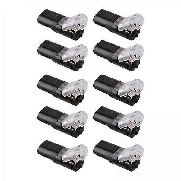 2-10pack 10x Pluggable LED Wire Connectors Low Voltage Compact Wire Wiring