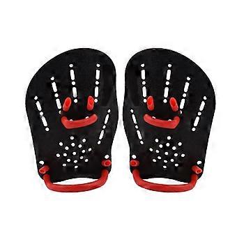 Ergonomic Adjustable Hand Paddle for Swimming, Black M