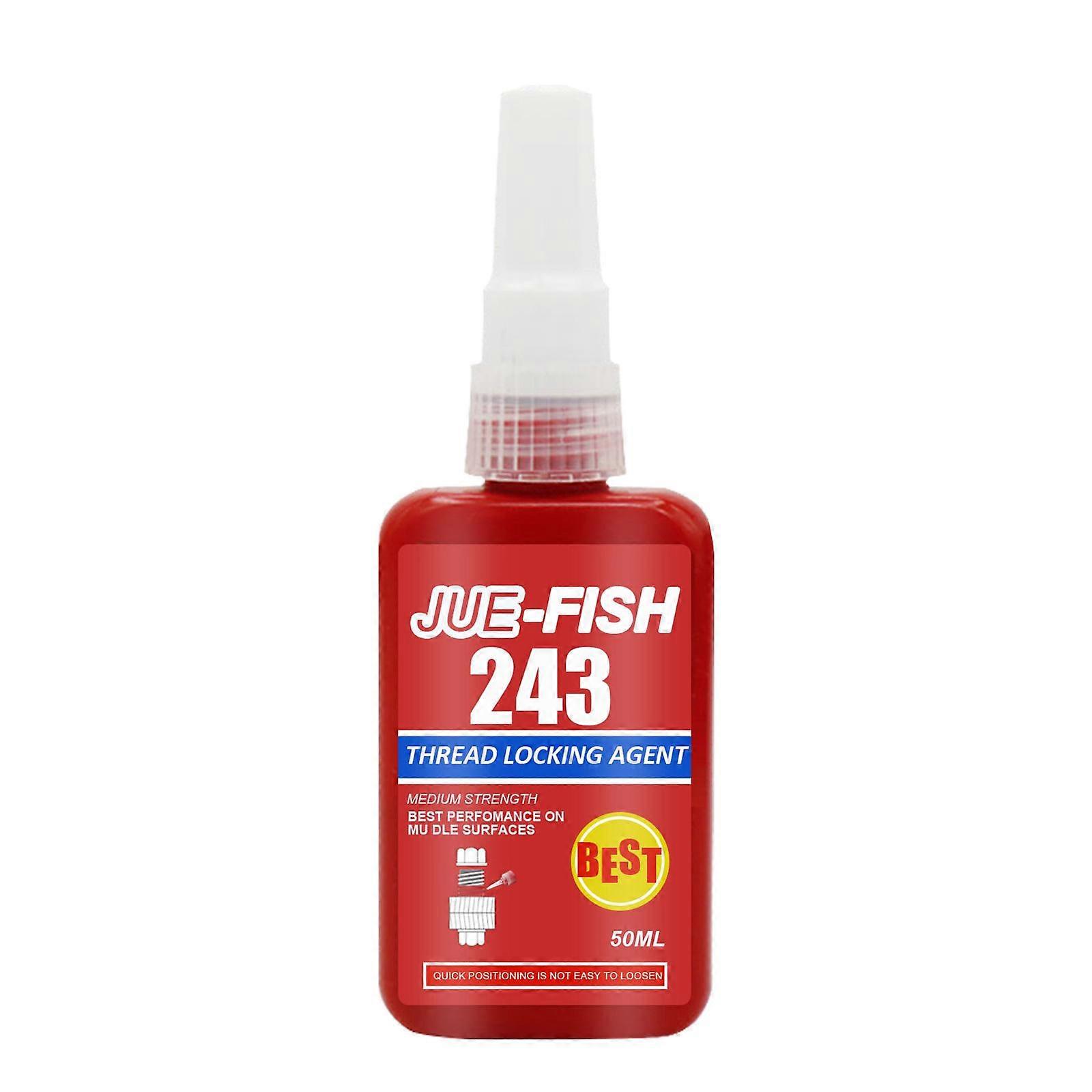 50ml(A)$Jue-Fish solid glue sealant liquid raw material tape liquid pipe thread anaerobic anti-loosening lock solid glue sealant