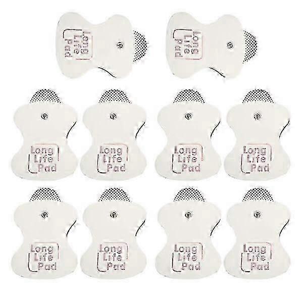 10x electrode replacement for Omron Massagers Long Life Pad 10 pcs