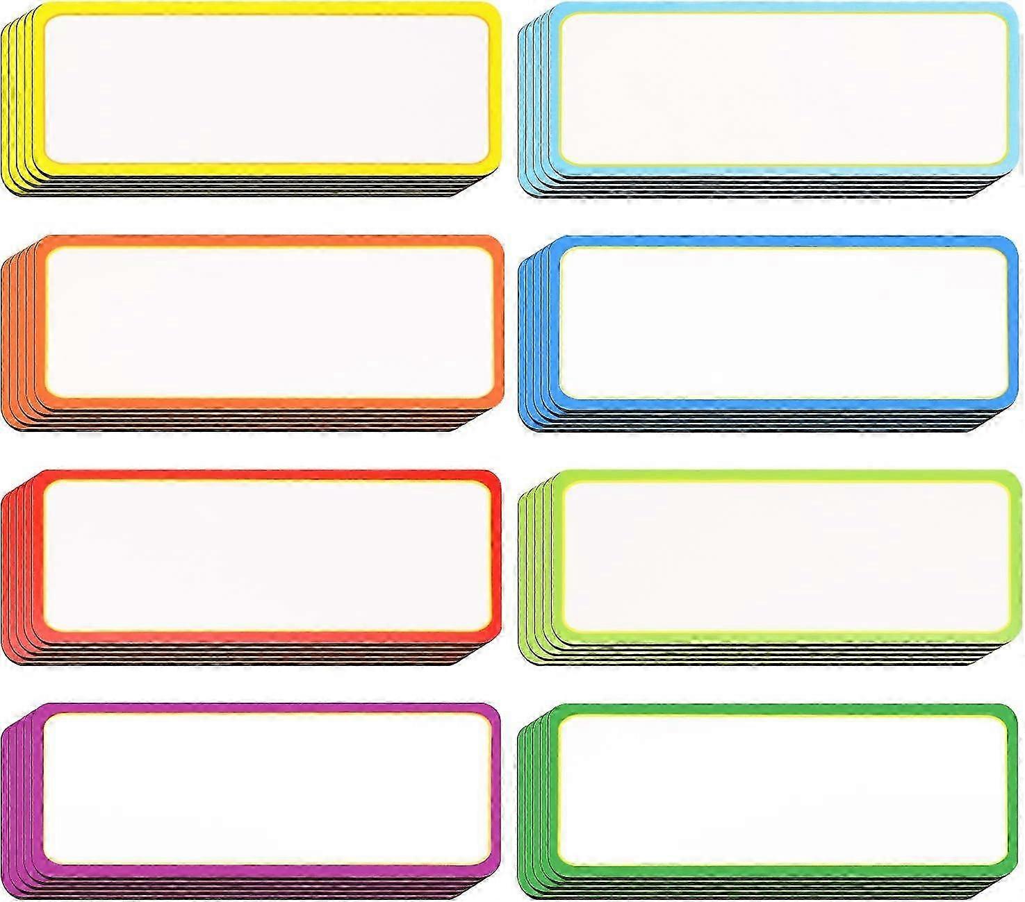 Optimized title: Magnetic Dry Erase Labels - 40 Name Tags for Whiteboards & Crafts