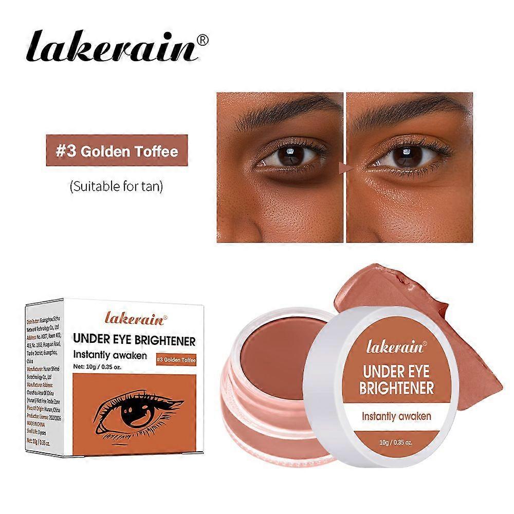 Under Eye Corrector Brightener Concealers for Women Dark Circles, Under Eye Cream Pot Concealer Full Coverage Color Corrector Makeup, Nourishing Water