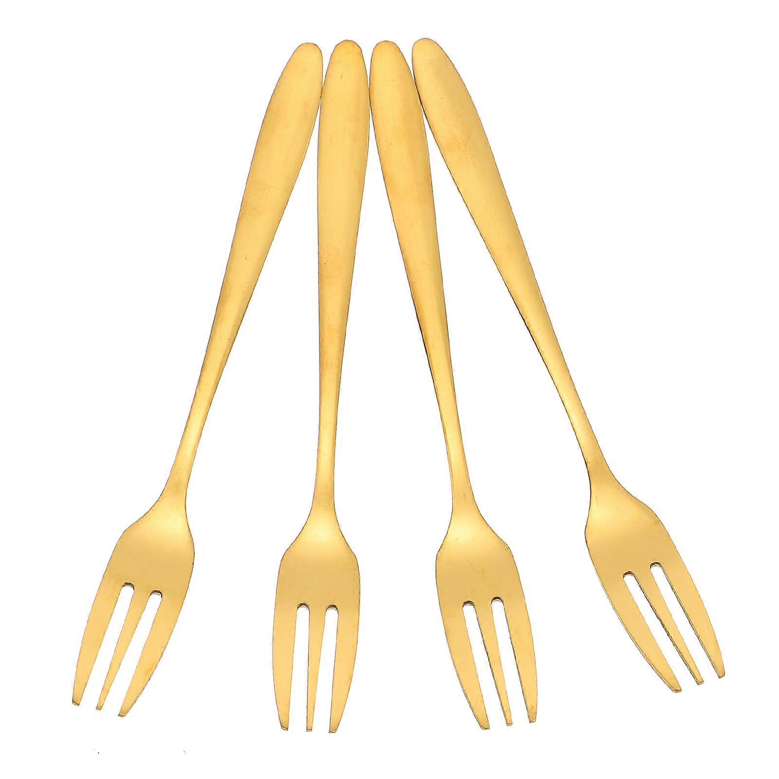 Daily Use Dessert Forks, Efficient for Handling Small Items
